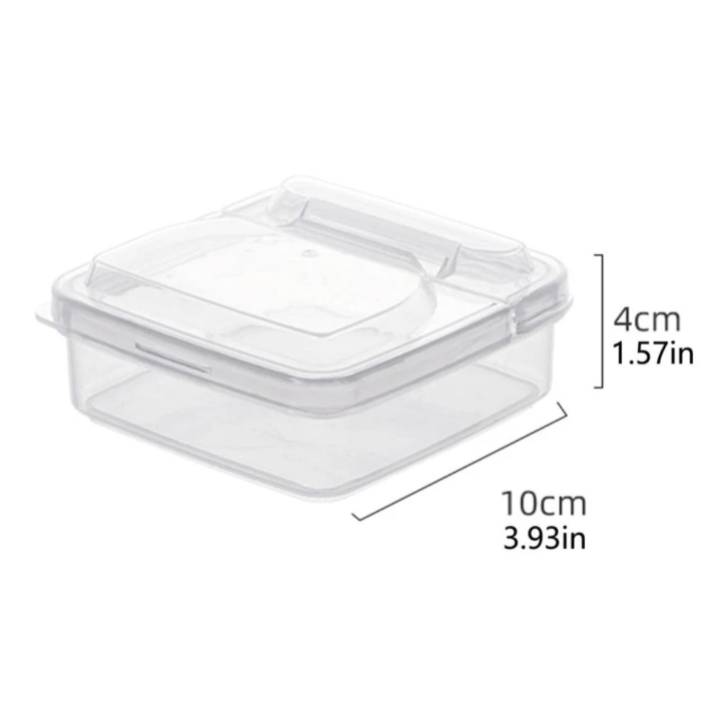 💎$3💎 Stackable Clear Storage Box with Lid Snap - Picture 3 of 8